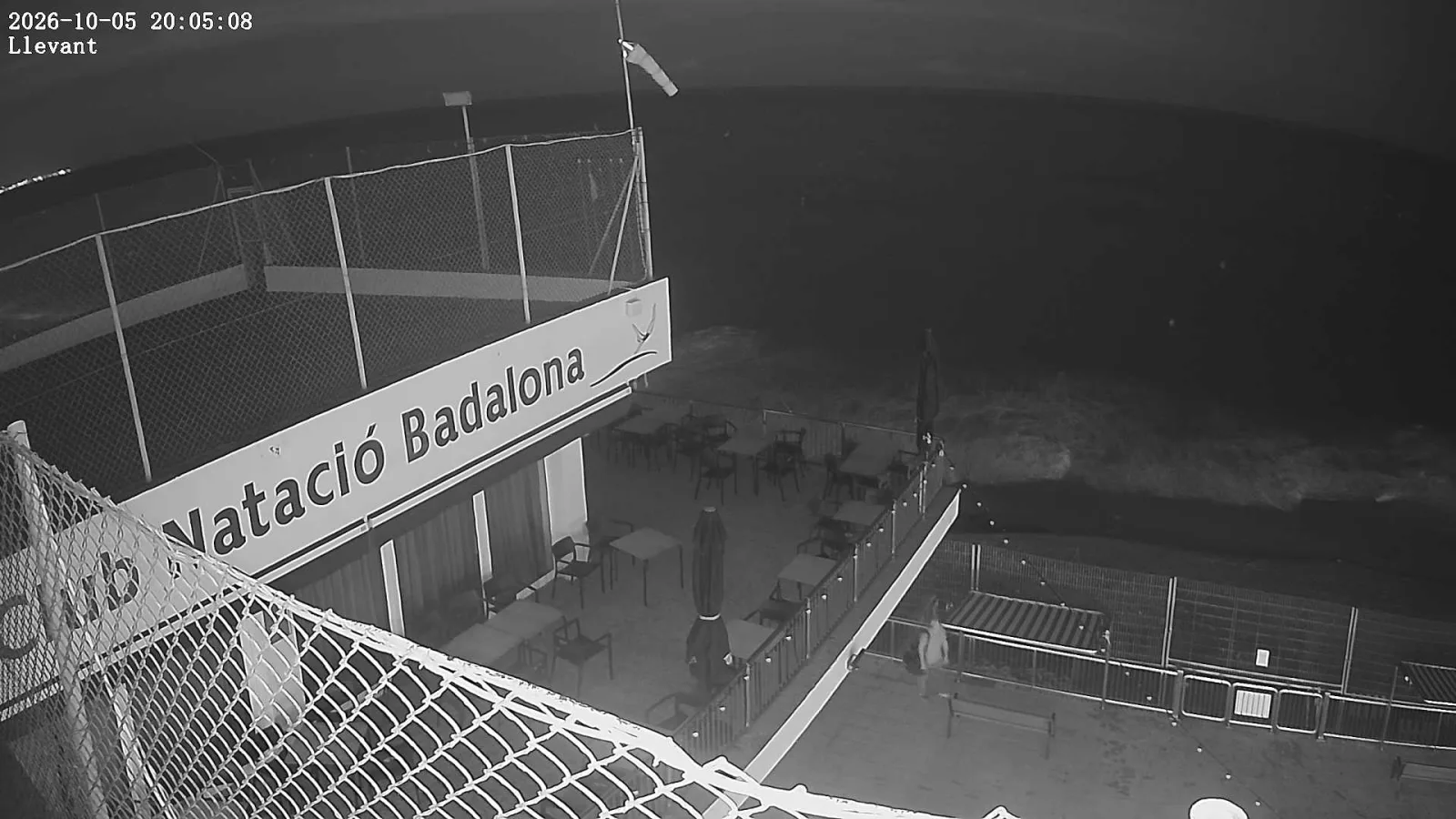 Webcam Badalona - Llevant (Club Natació)