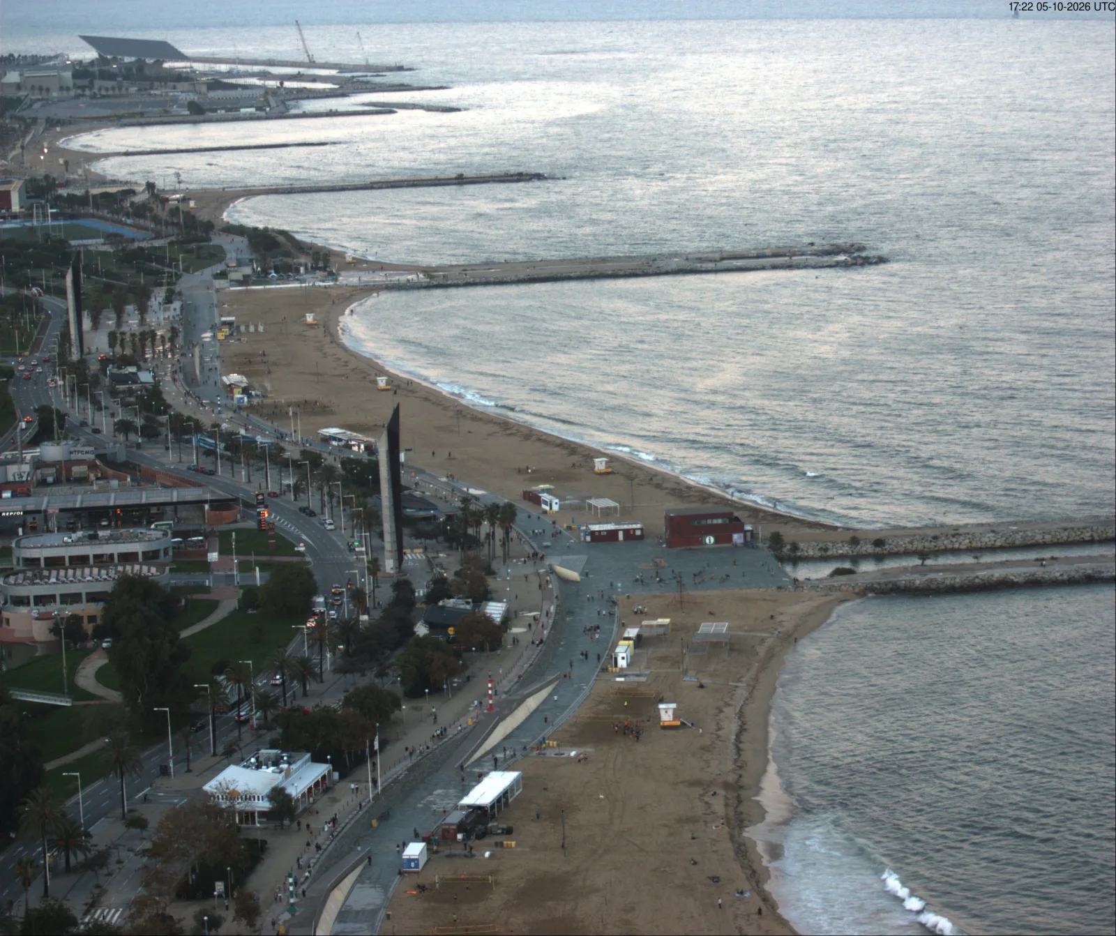 Webcam Platja del Bogatell